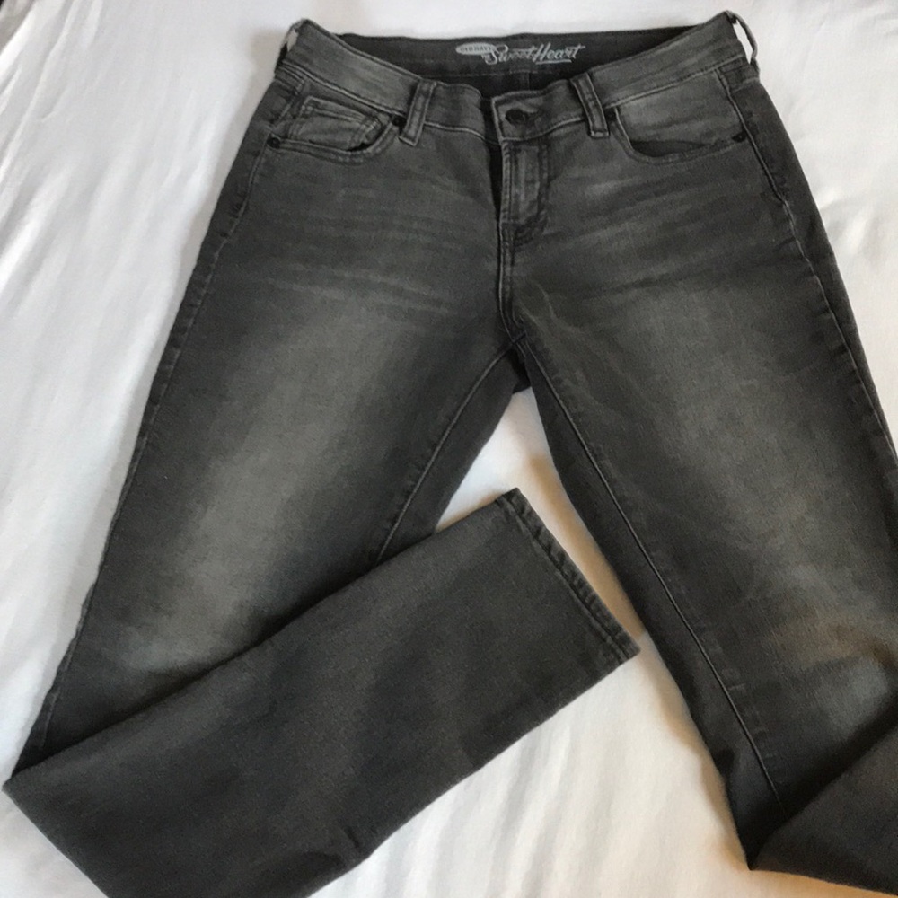 Old Navy Sweetheart Dark Gray Skinny Jeans